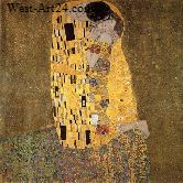 Der Kuss nach Klimt