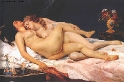 Der Schlaf nach Courbet