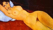 Liegender Akt nach Modigliani